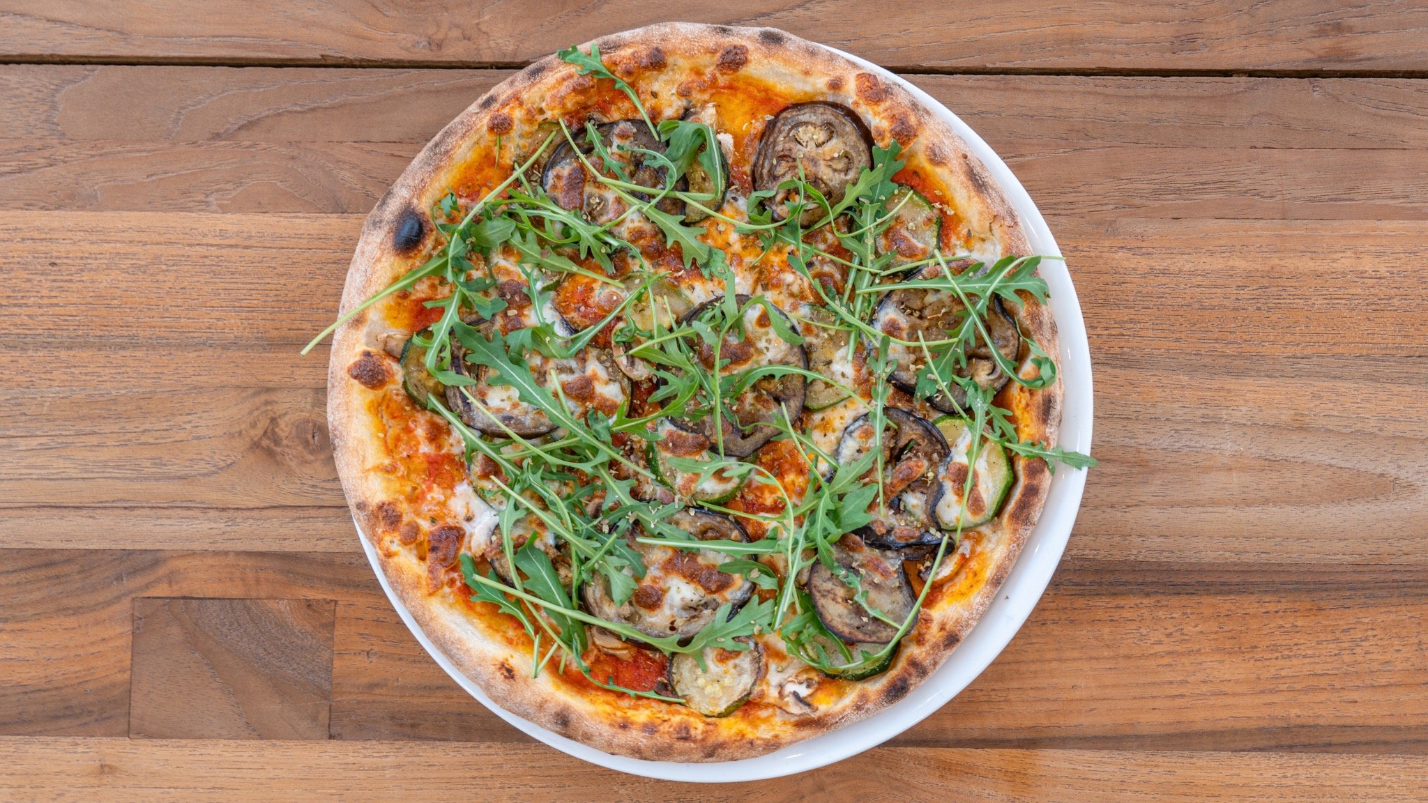 Pizza Végétarienne – Légumes rôtis