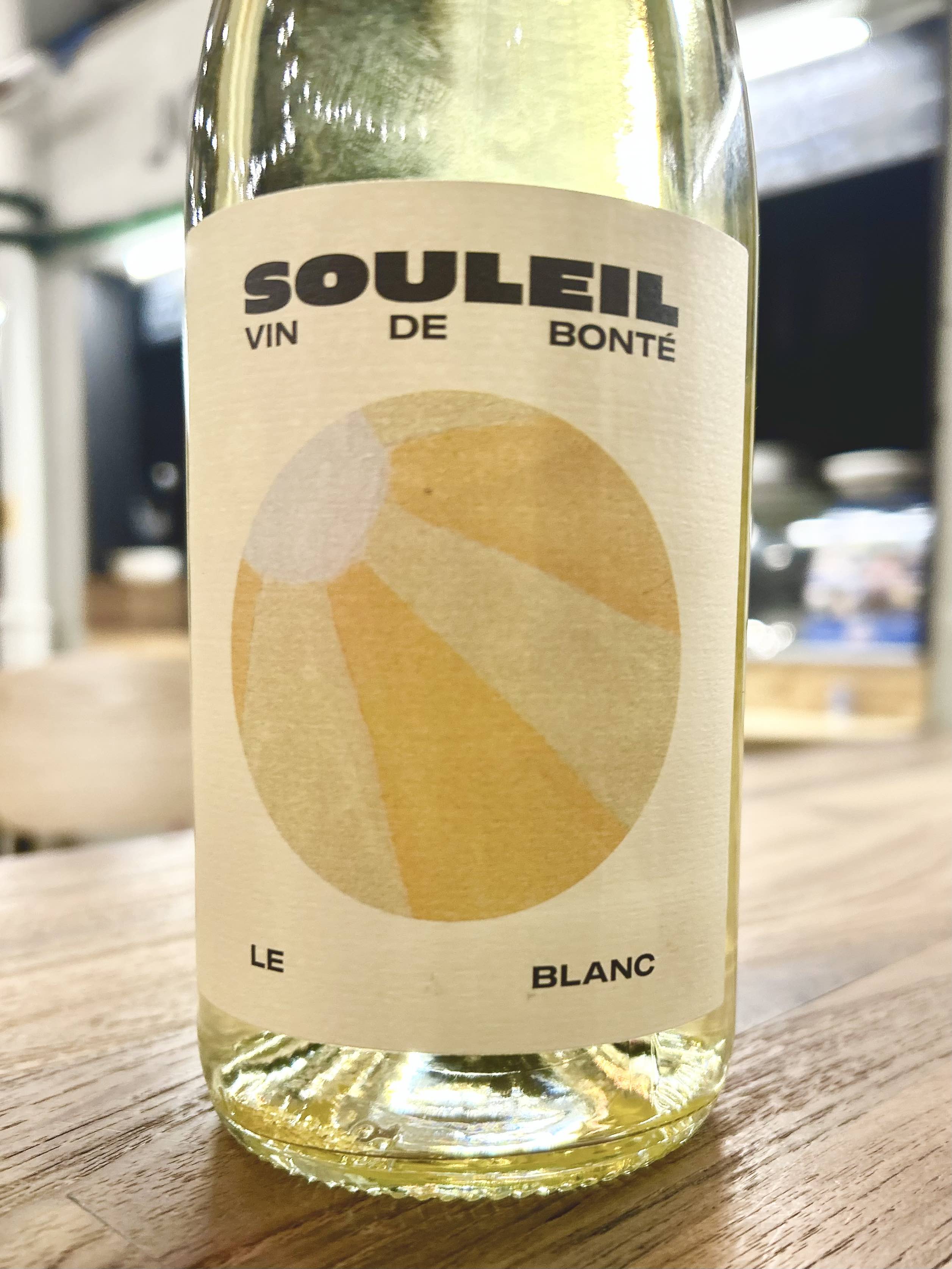 VDF Souleil - vin de Bonté -