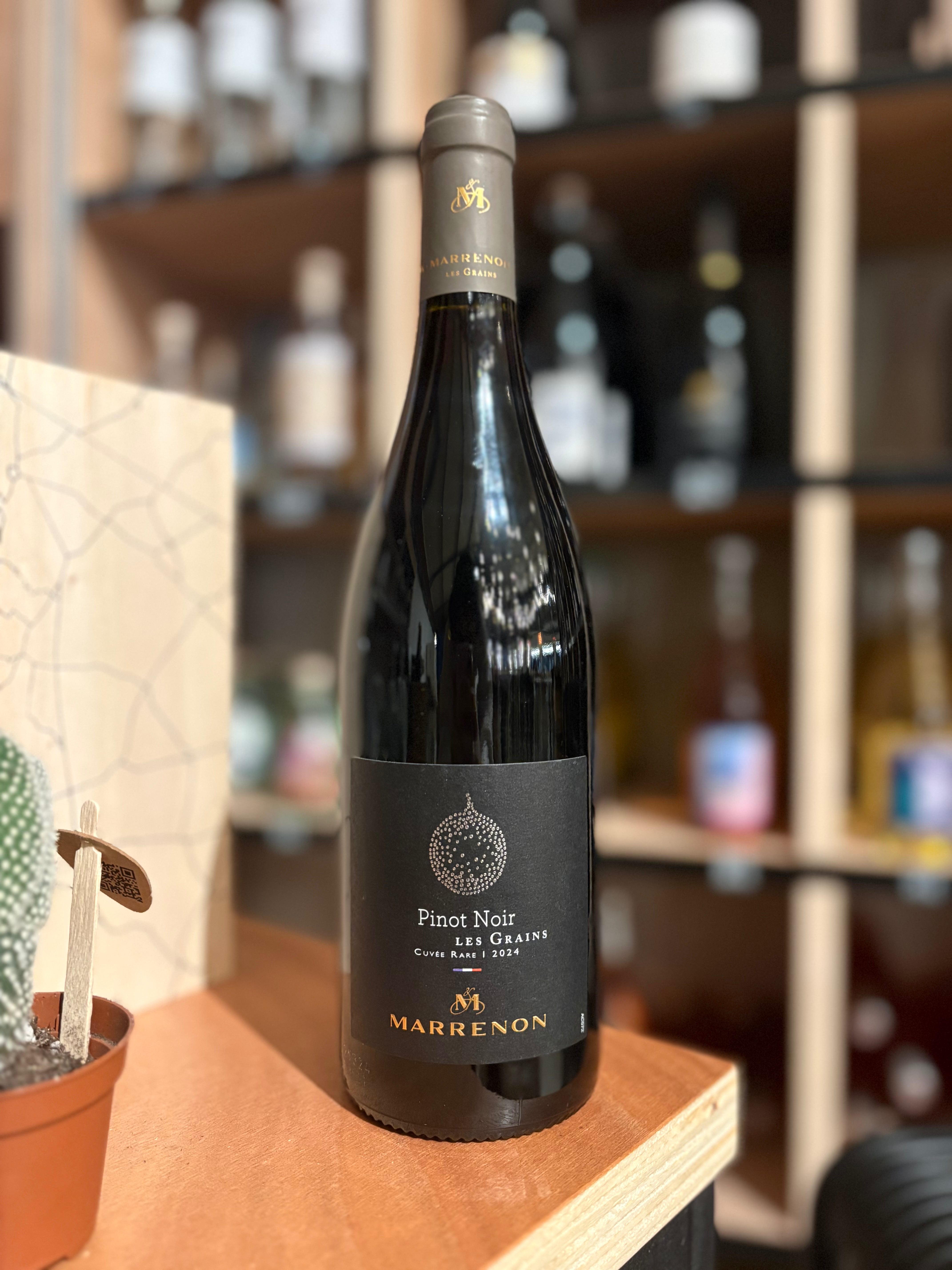 Vaucluse rouge: Pinot Noir - Les Grains - Marrenon 2024