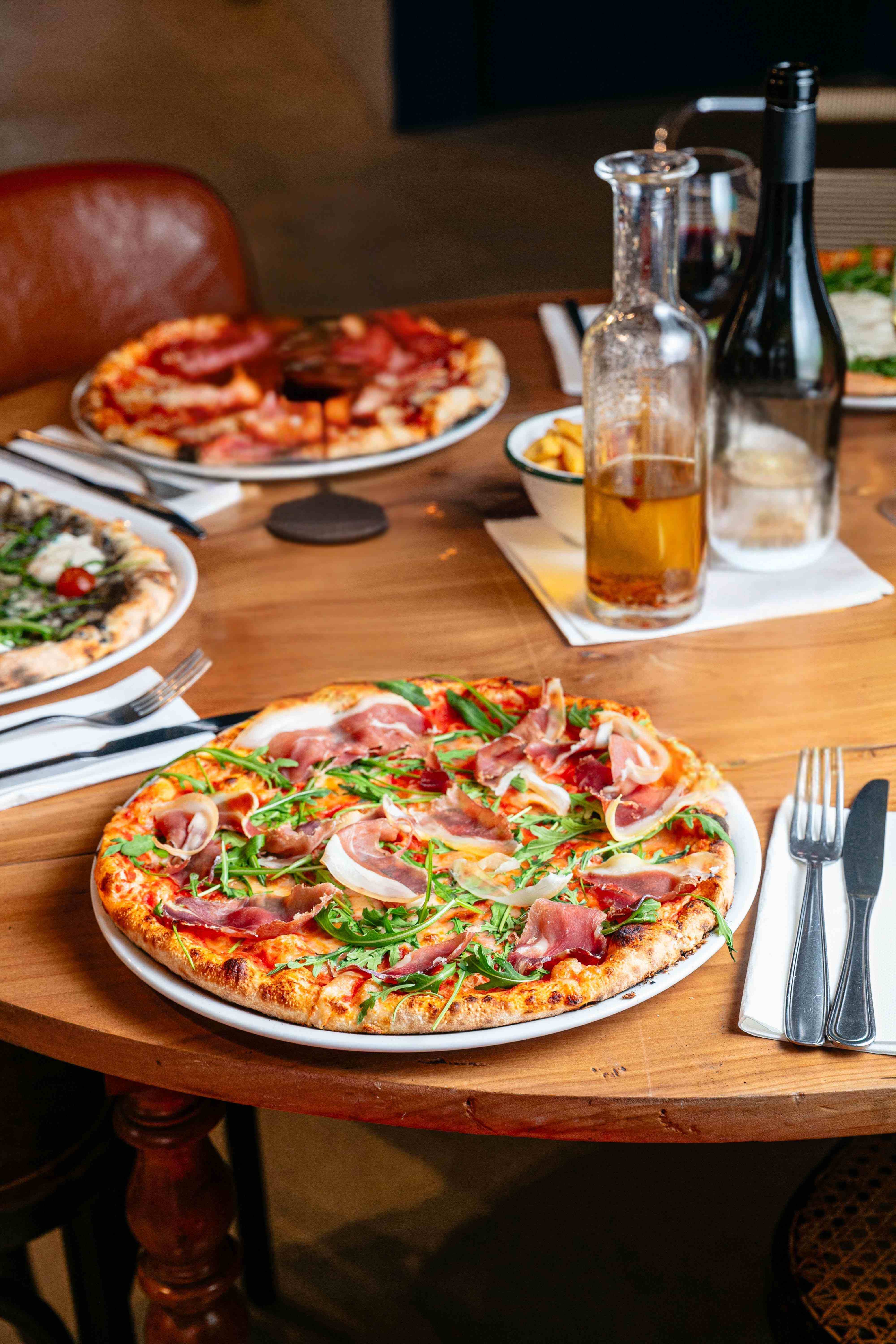 Pizza Parma – Jambon de pays & mozzarella