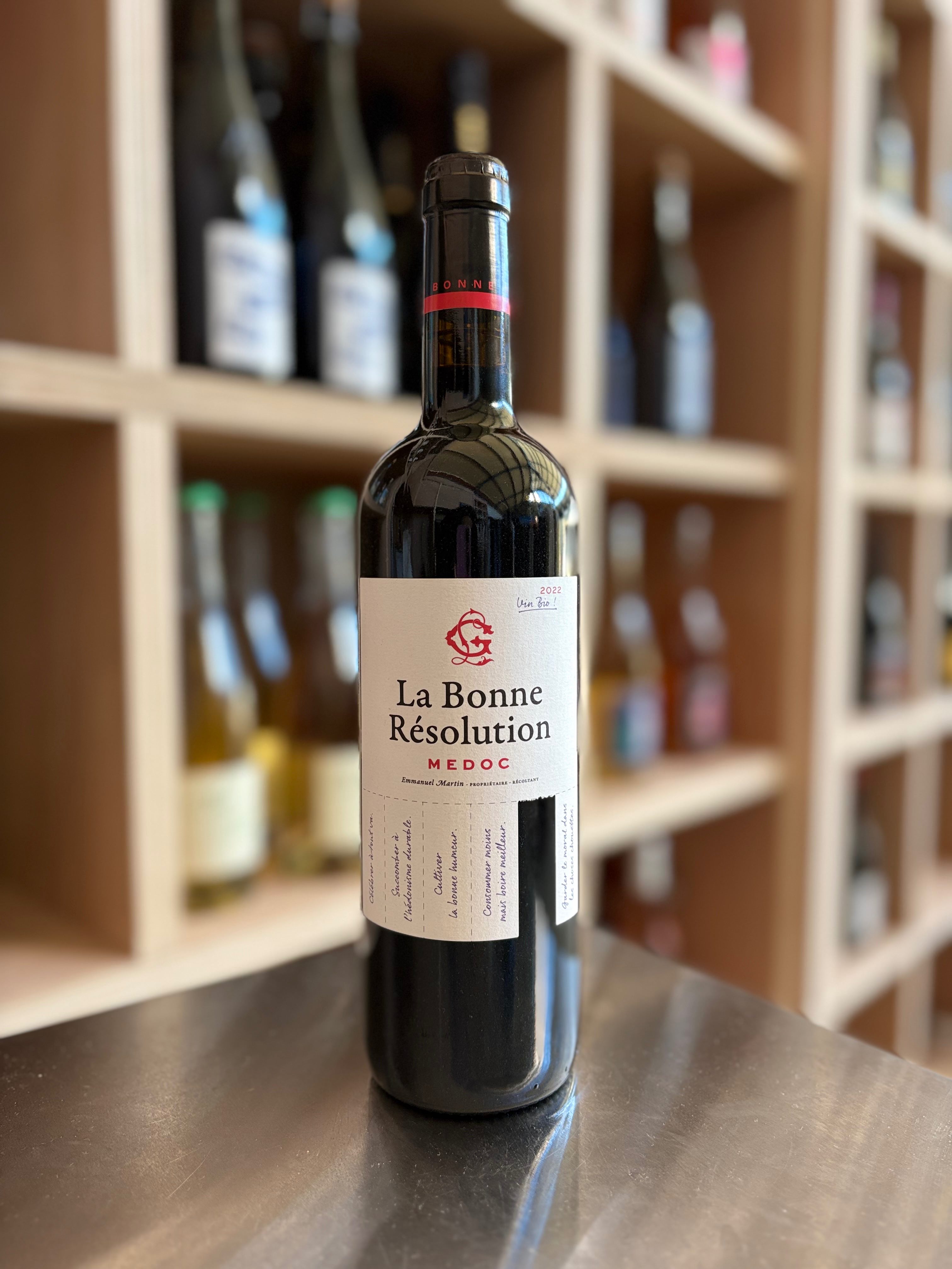 Bordeaux rouge - La bonne résolution Médoc - E.Martin