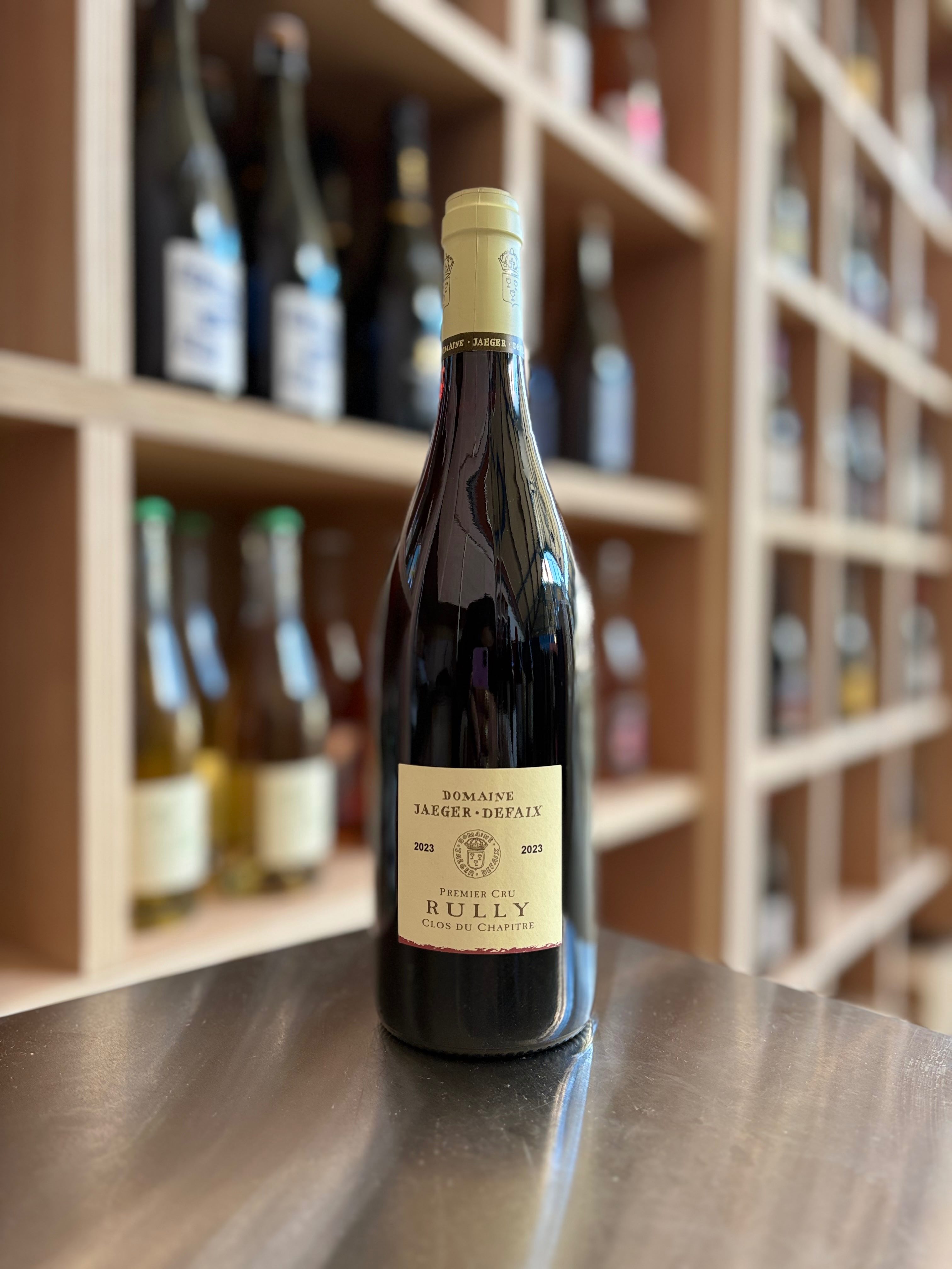 Bourgogne Rouge - Rully 1 er Cru Clos du Chapitre - Domaine Jaeger-Defaix