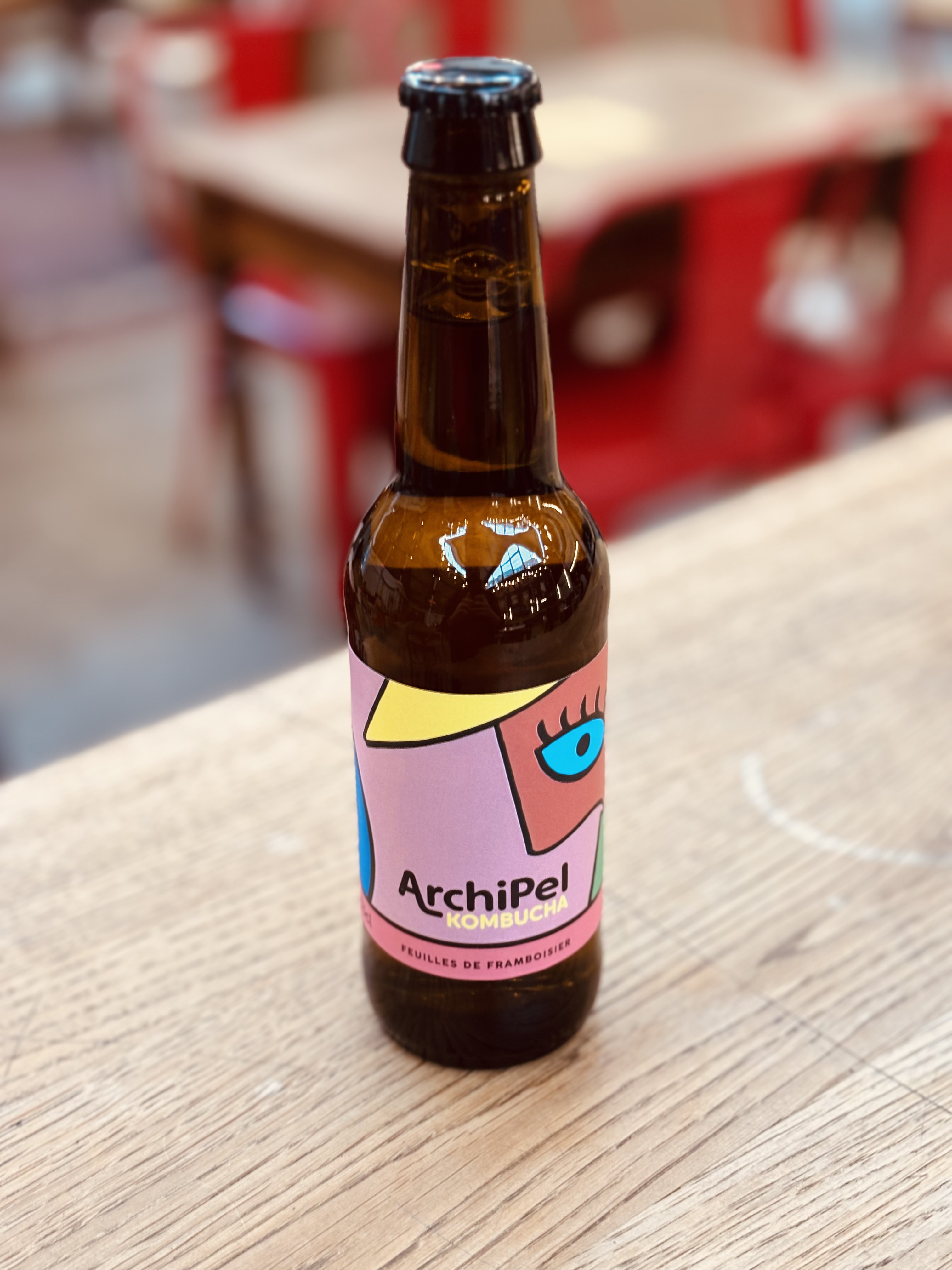 Kombucha Framboisier 33cl