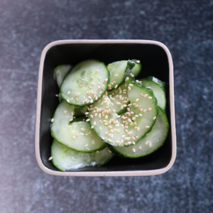 Salade de concombre détoxication