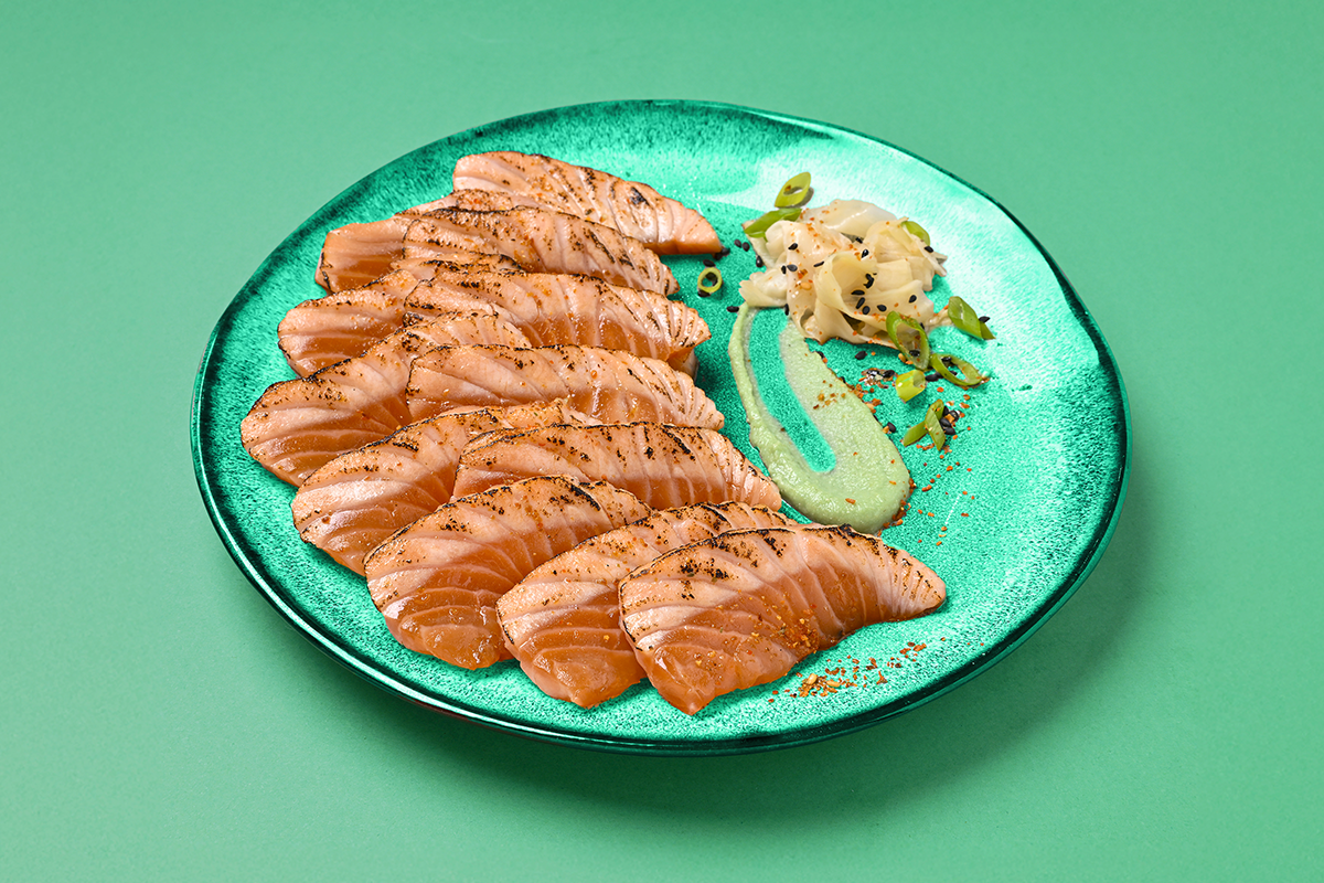 Tataki saumon