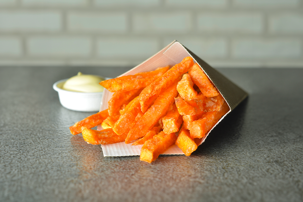 FRITES DE PATATE DOUCE À LA JAPONAISE