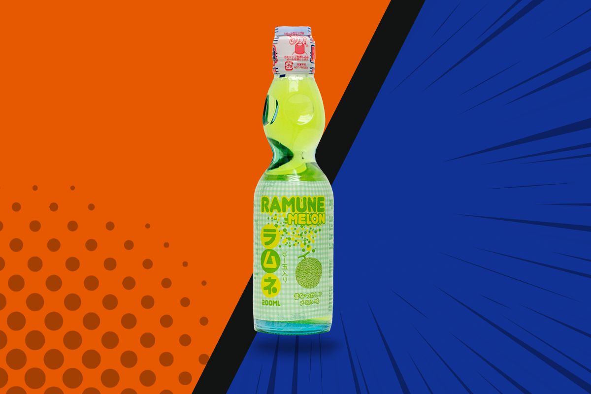 Limonade japonaise ramune melon