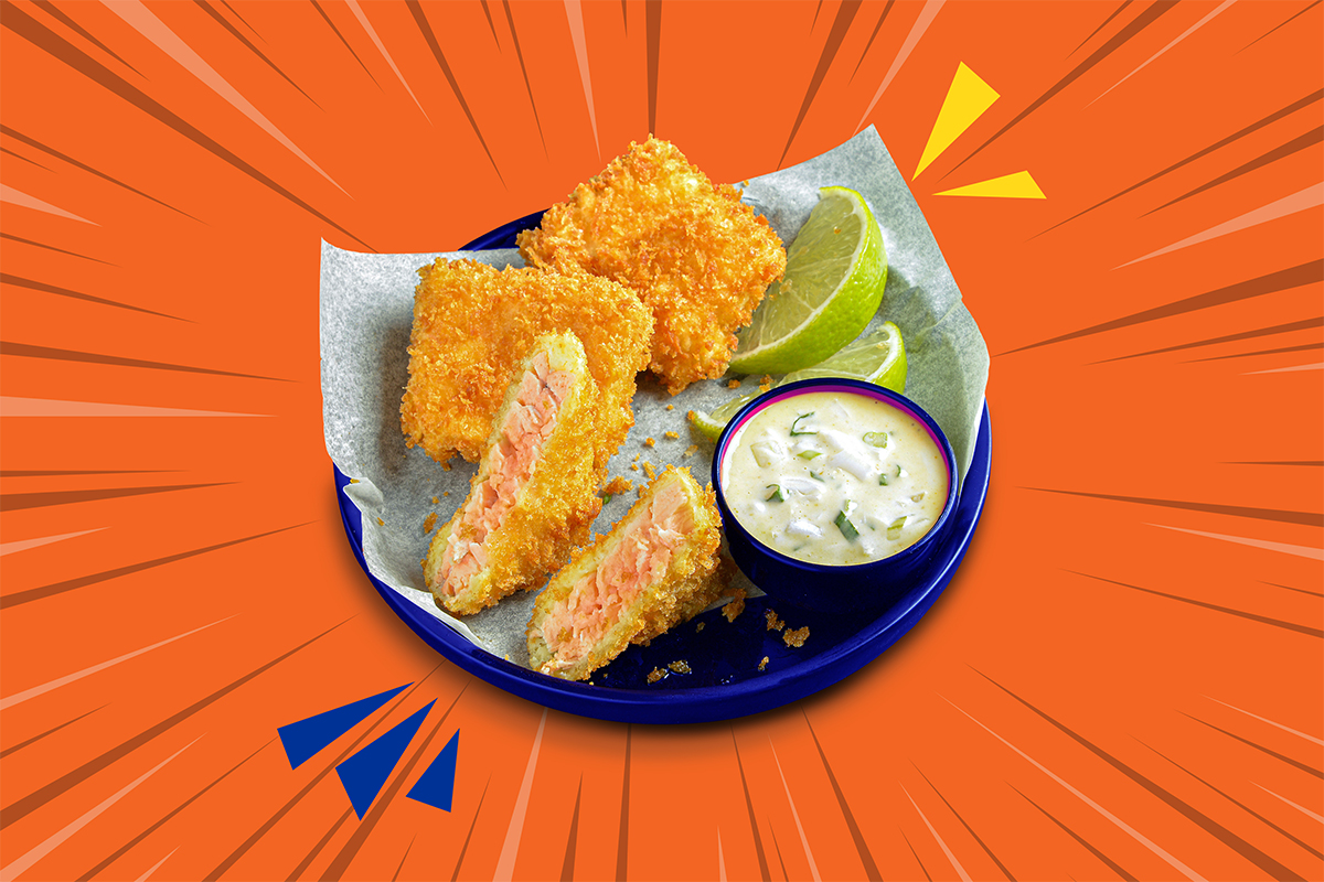 SAUMON CRISPY