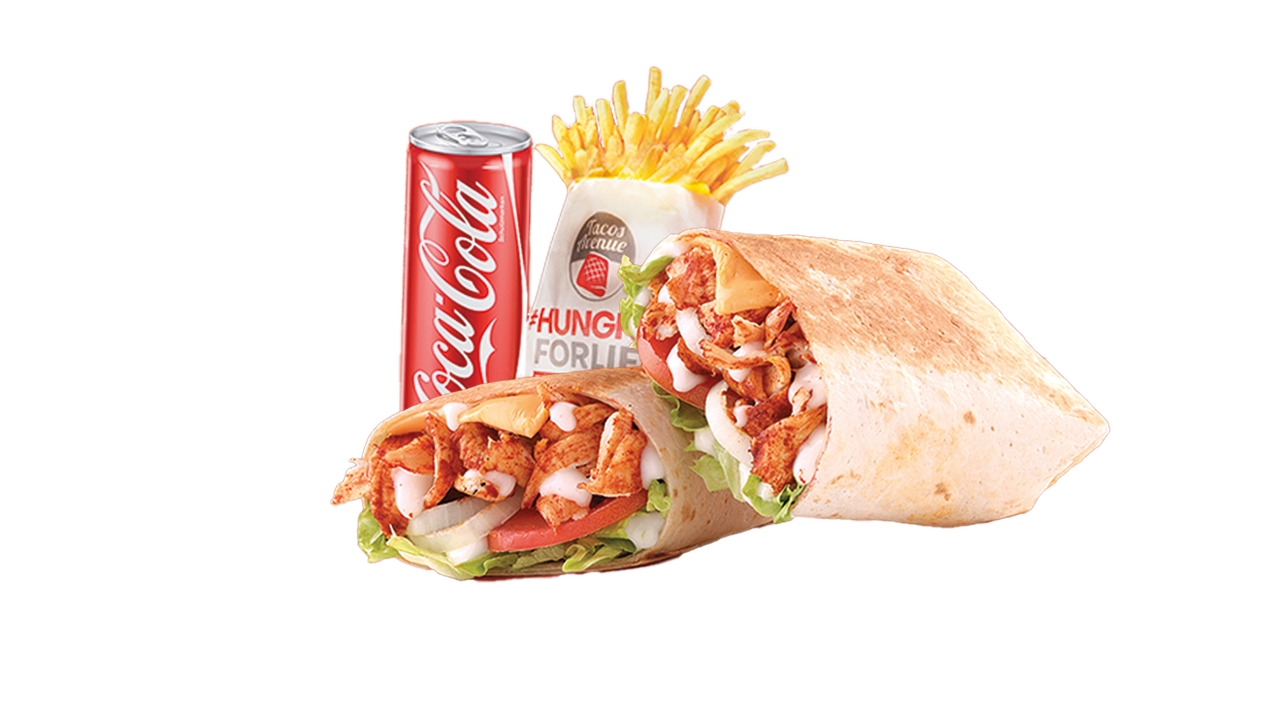 MENU WRAP KEBAB 🍟🥤