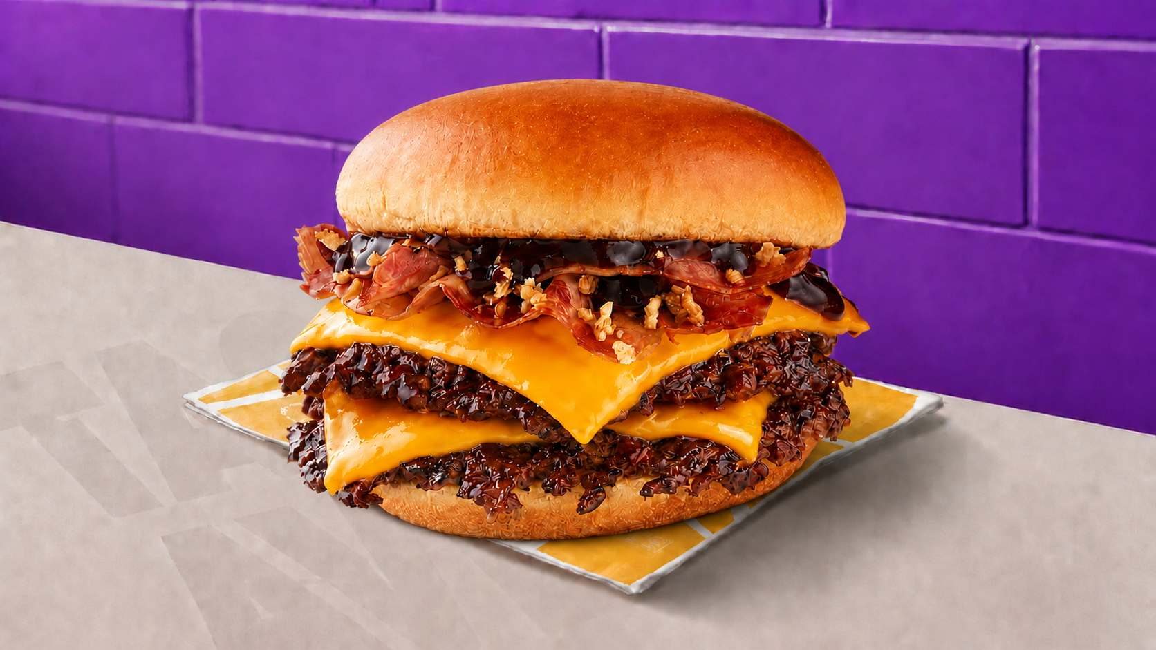 DOUBLE BACON SMASH 🥓🍔