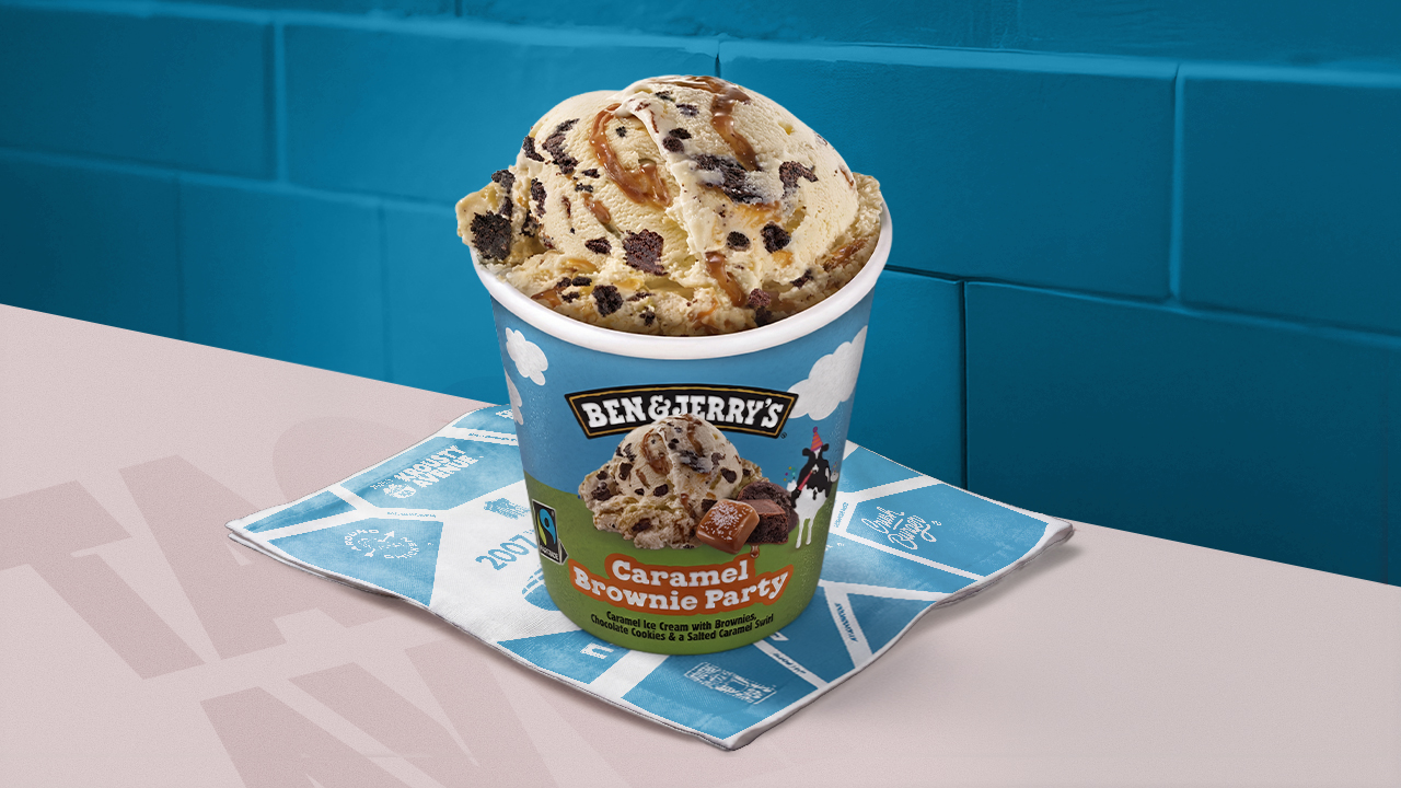 465ml Caramel Brownie Party BEN&JERRY'S 🍨🍨