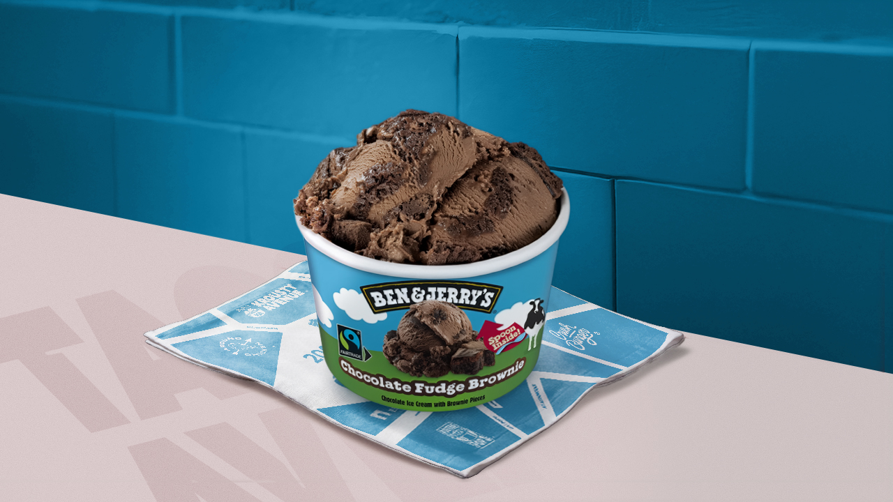 100ml Chocolate Fudge Brownie BEN&JERRY'S 🍩🍨