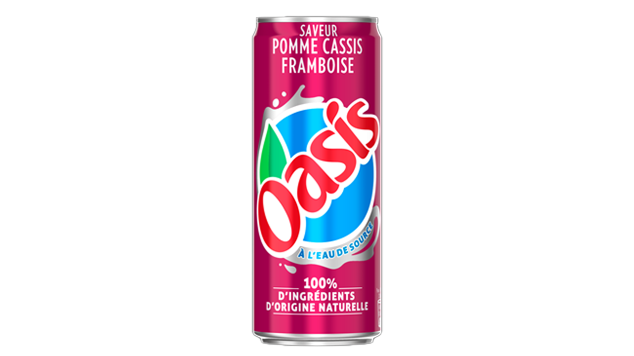 #Oasis pomme cassis framboise 33cl#