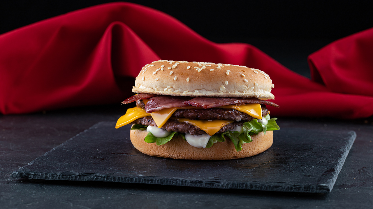 LE DOUBLE CHEESE Bacon 🥓