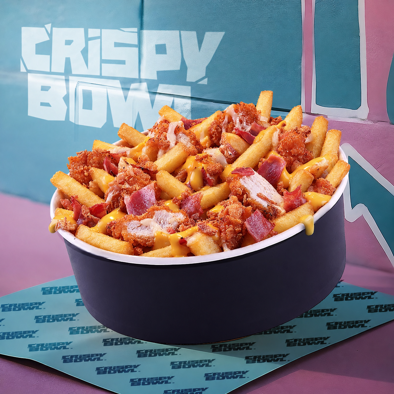 BOWL CHEDDAR BACON 🥓🍟