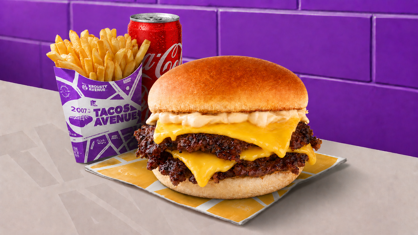 MENU DOUBLE SMASH 🍔🍟🥤