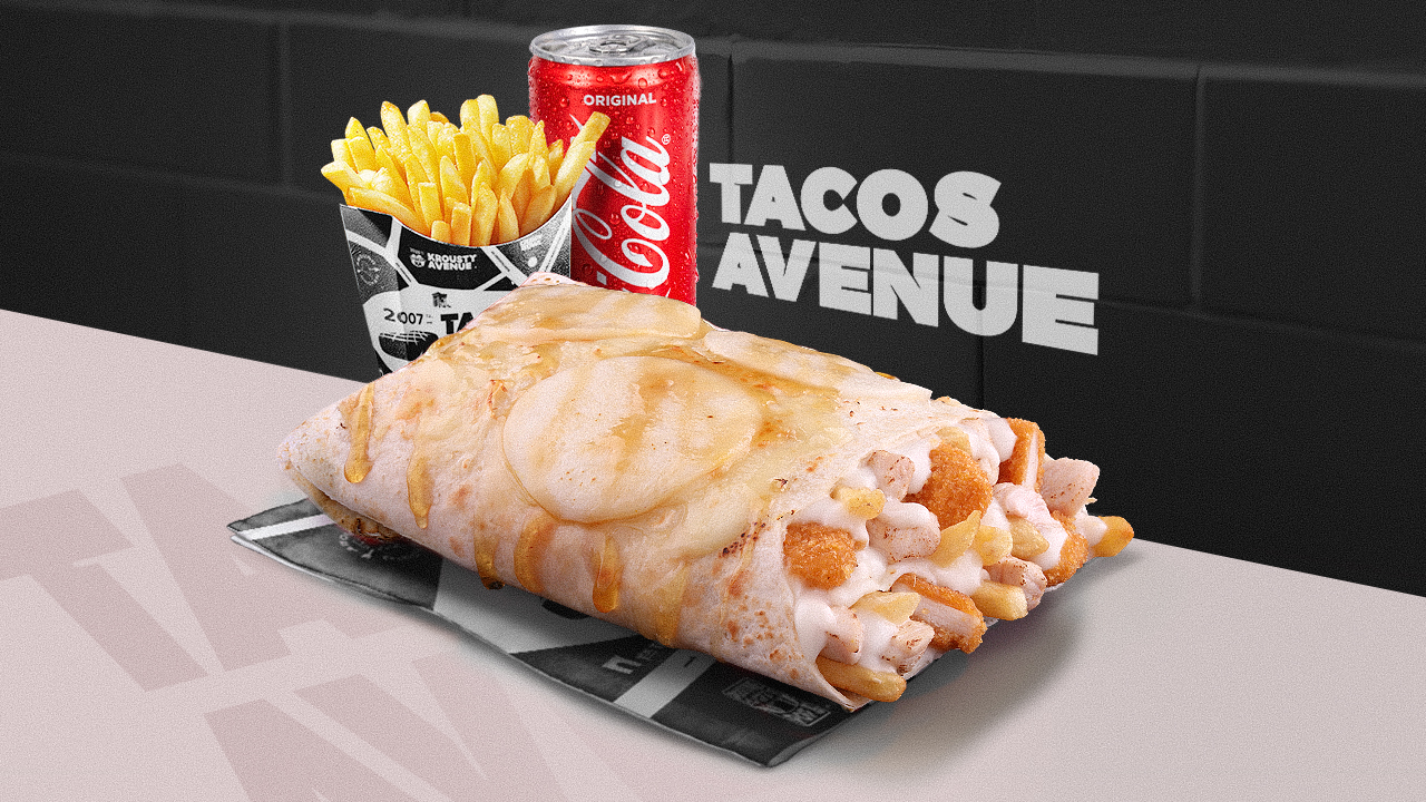 MENU TACOS CHEVRE&MIEL Frite 🍟 Boisson🥤