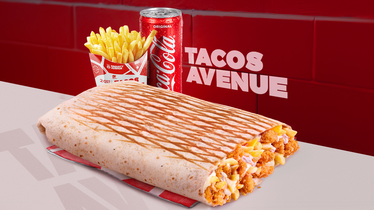 MENU GIGA TACOS Frite 🍟 Boisson🥤