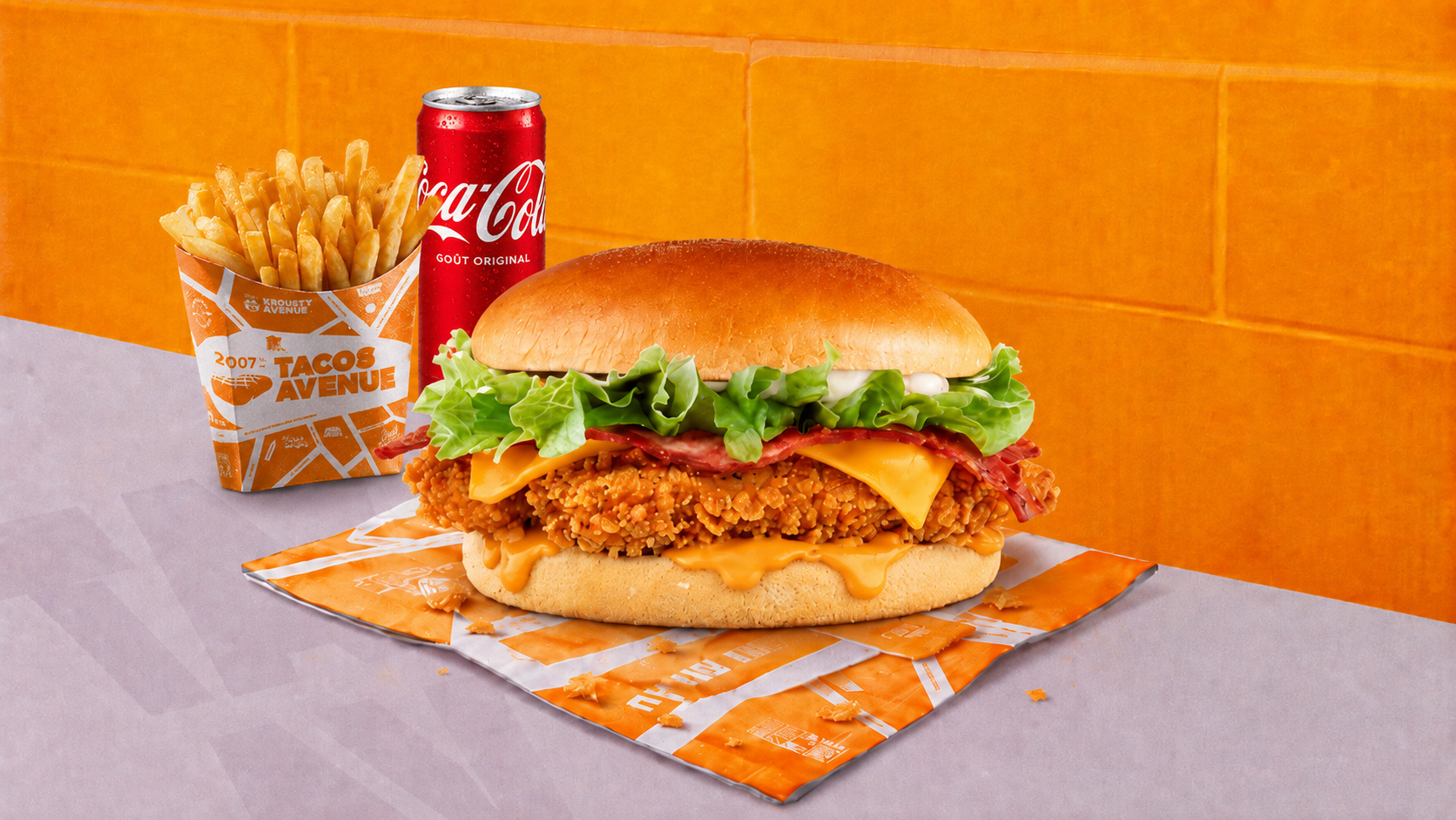 MENU BURGER TENDERS BACON 🥓 🍔