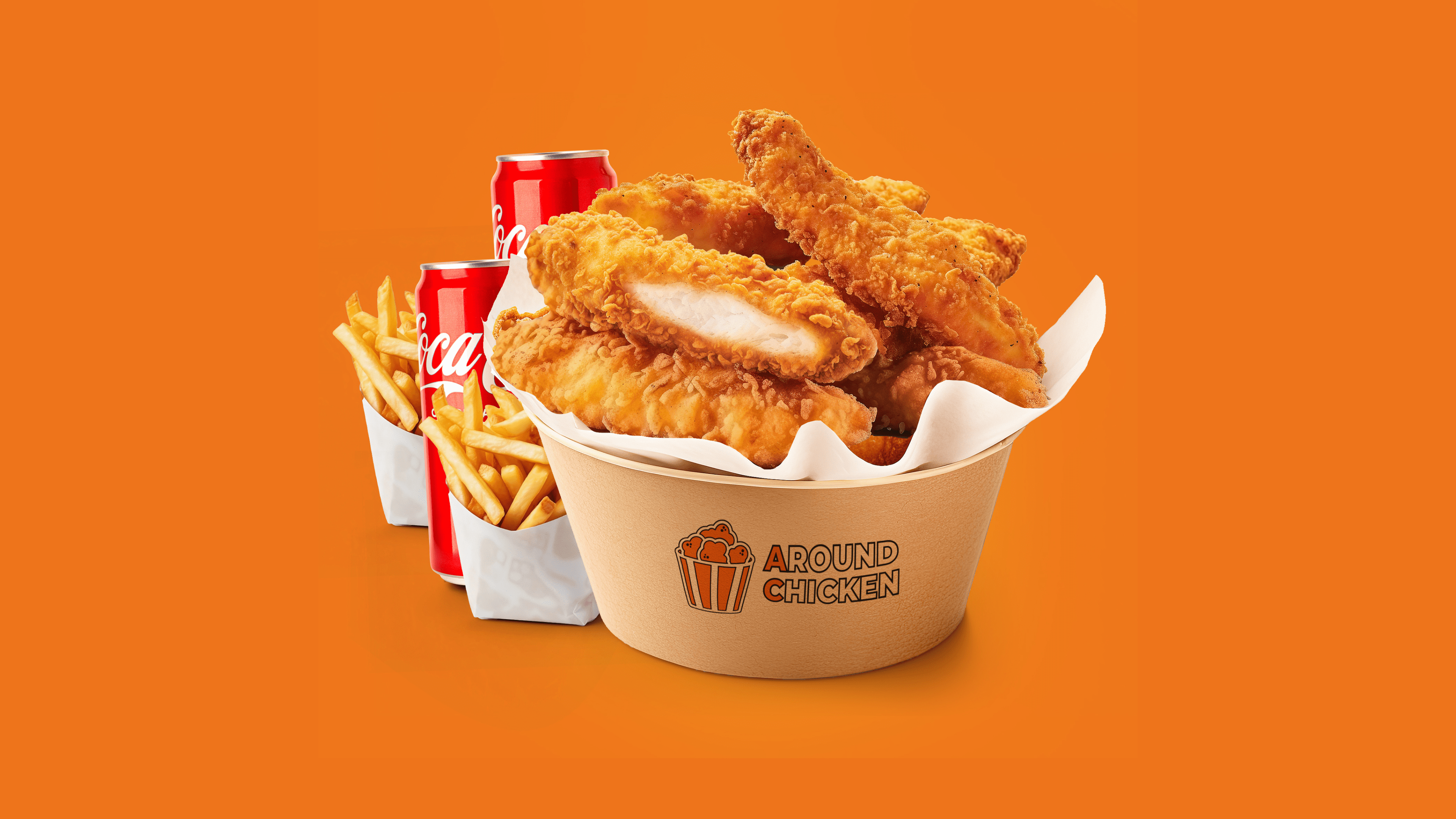Family Bucket 10 Big Tenders 👨‍👩‍👧‍👦🍗