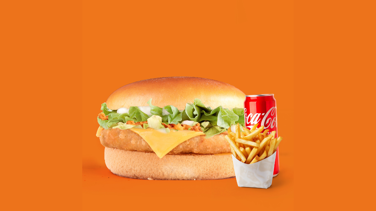 Around Veggie Crispy 🍔🍗