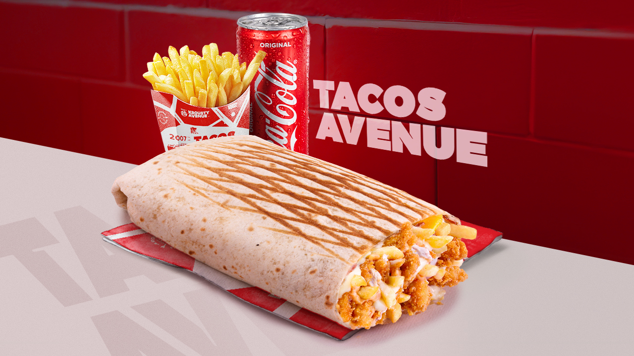 MENU MAXI TACOS Frite 🍟 Boisson 🥤