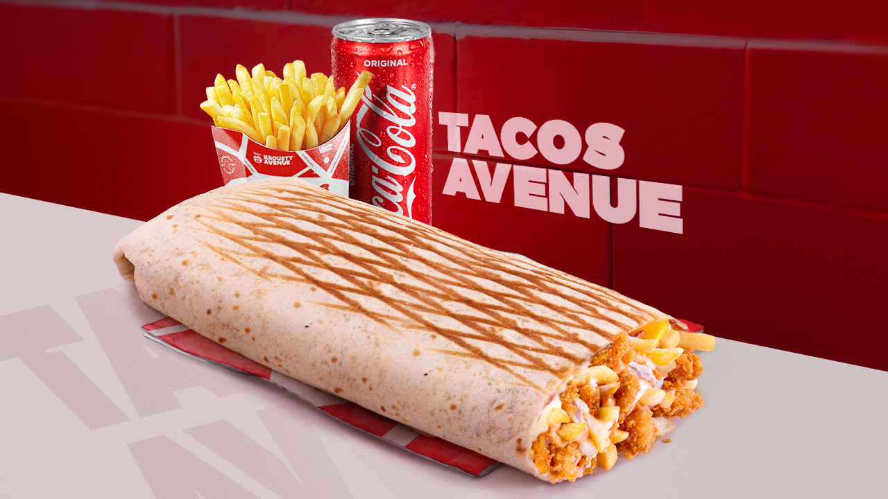 MENU MEGA TACOS Frite 🍟 Boisson🥤