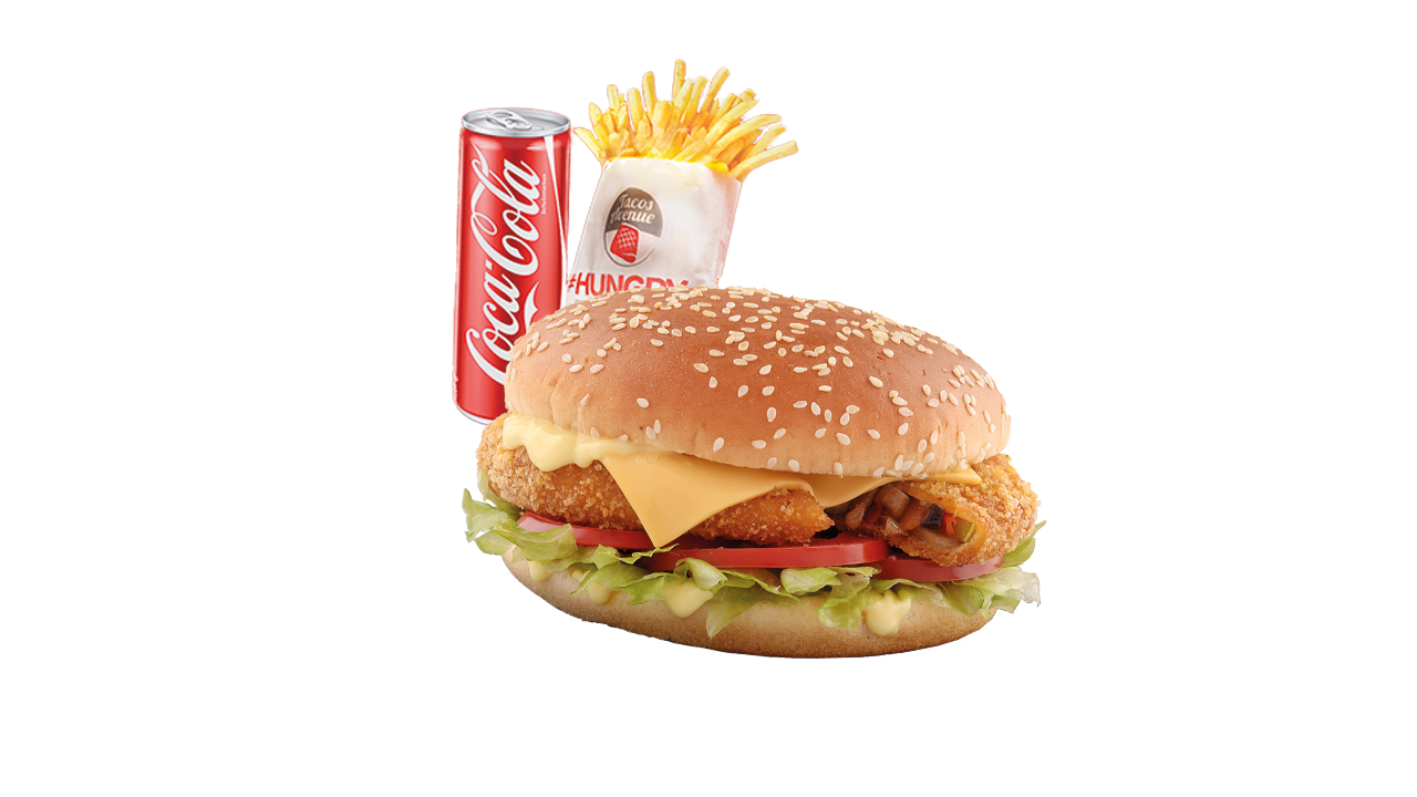 MENU VEGGIE BURGER 🍟🥤