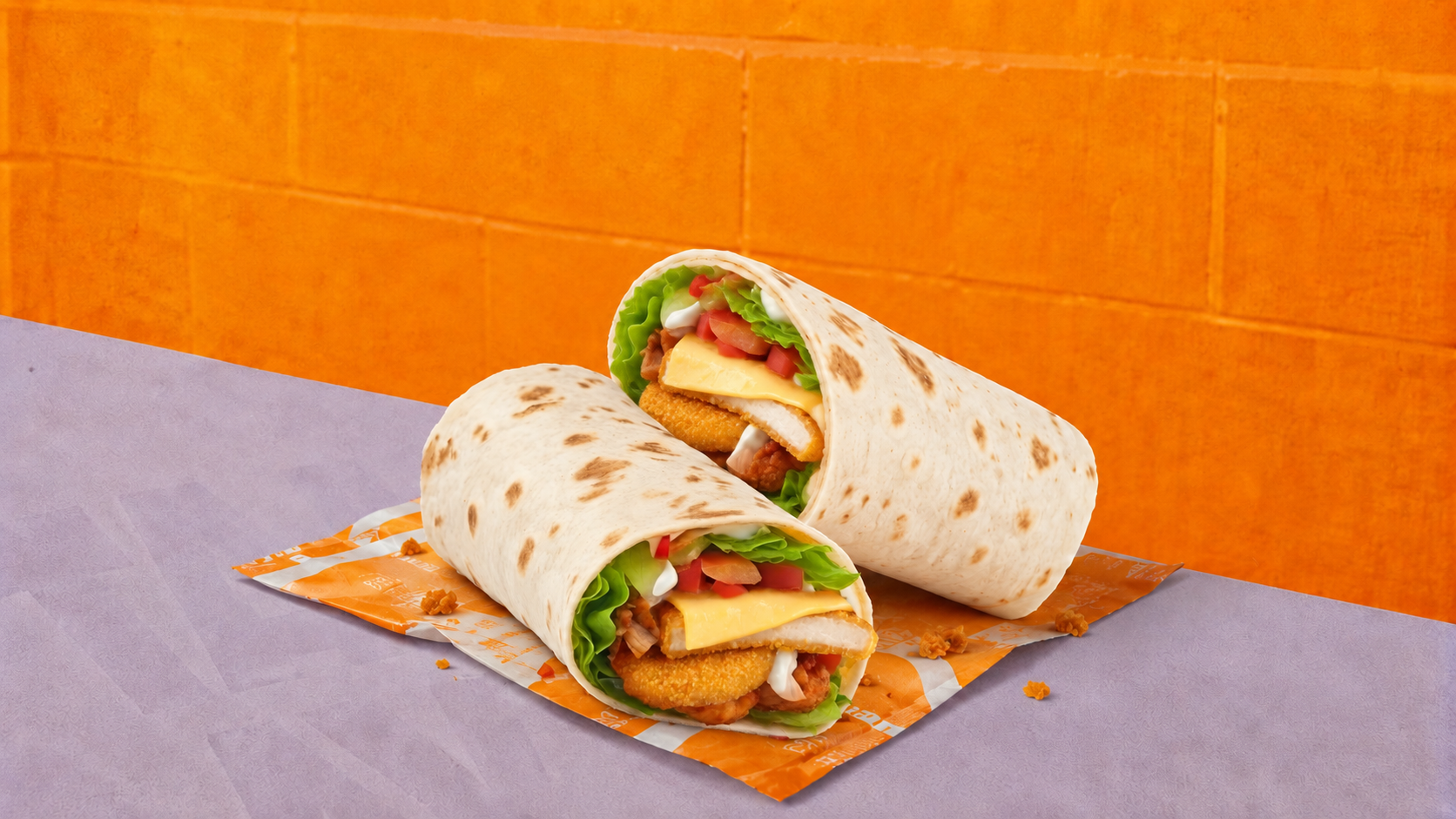 WRAP CHICKEN CRISPY 🌯
