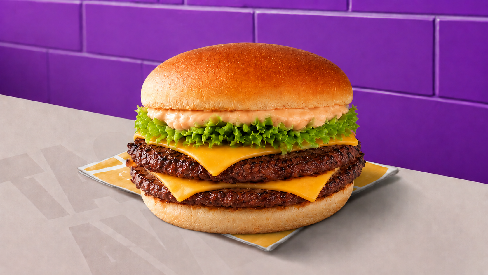 DOUBLE CHEESE 🍔😋