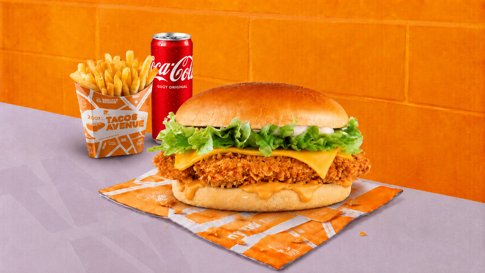 MENU BURGER TENDERS 🍔🍗