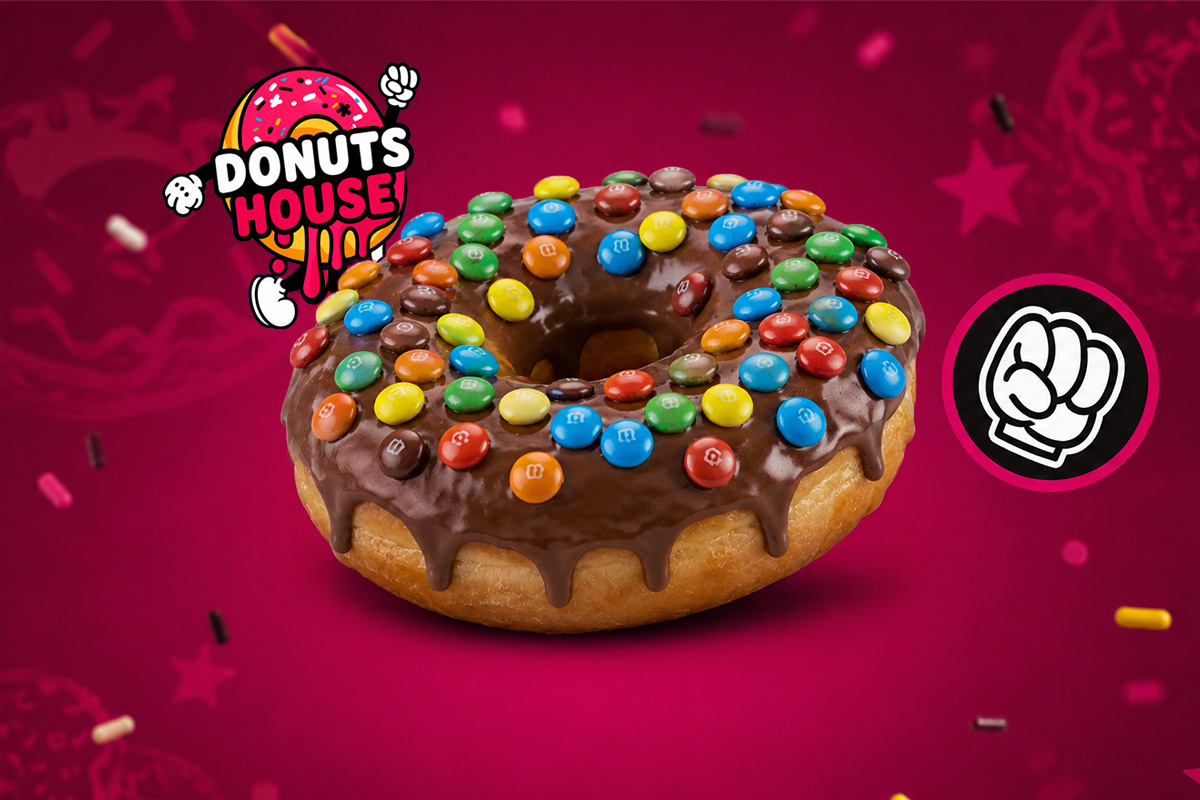 🌈 DONUT NUTELLA M&M's