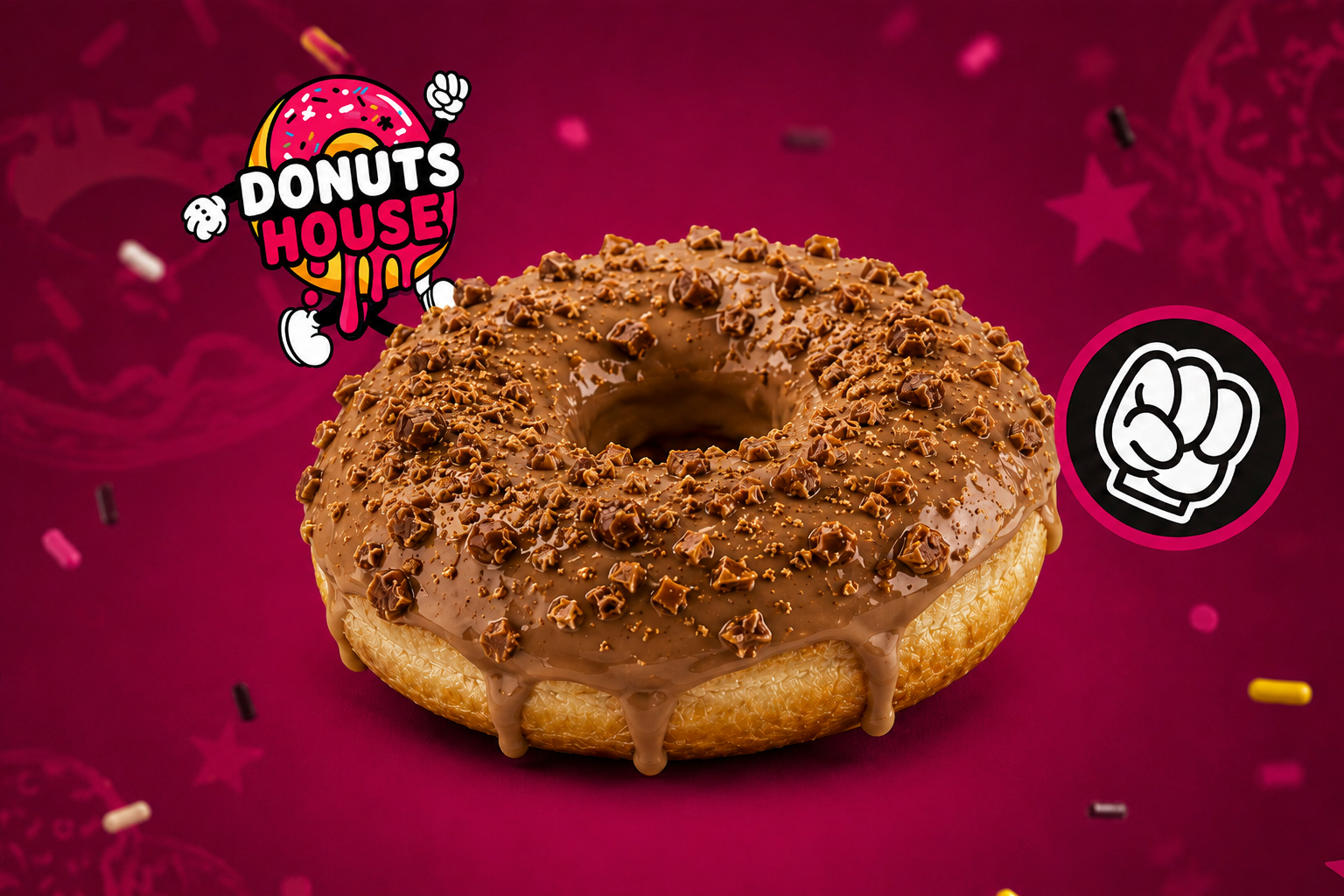 🟤 DONUT CRÈME DE BUENO DAIM
