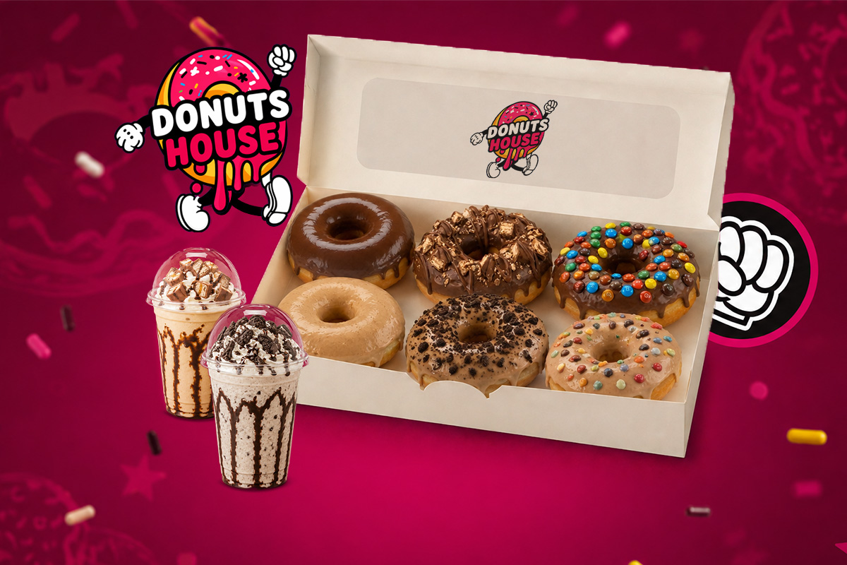 📦 BOX 6 DONUTS · 2 MILKSHAKES OFFERTS