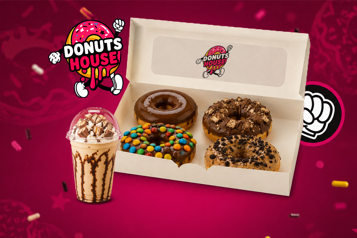 📦 BON DEAL BOX 4 DONUTS · MILKSHAKE OFFERT