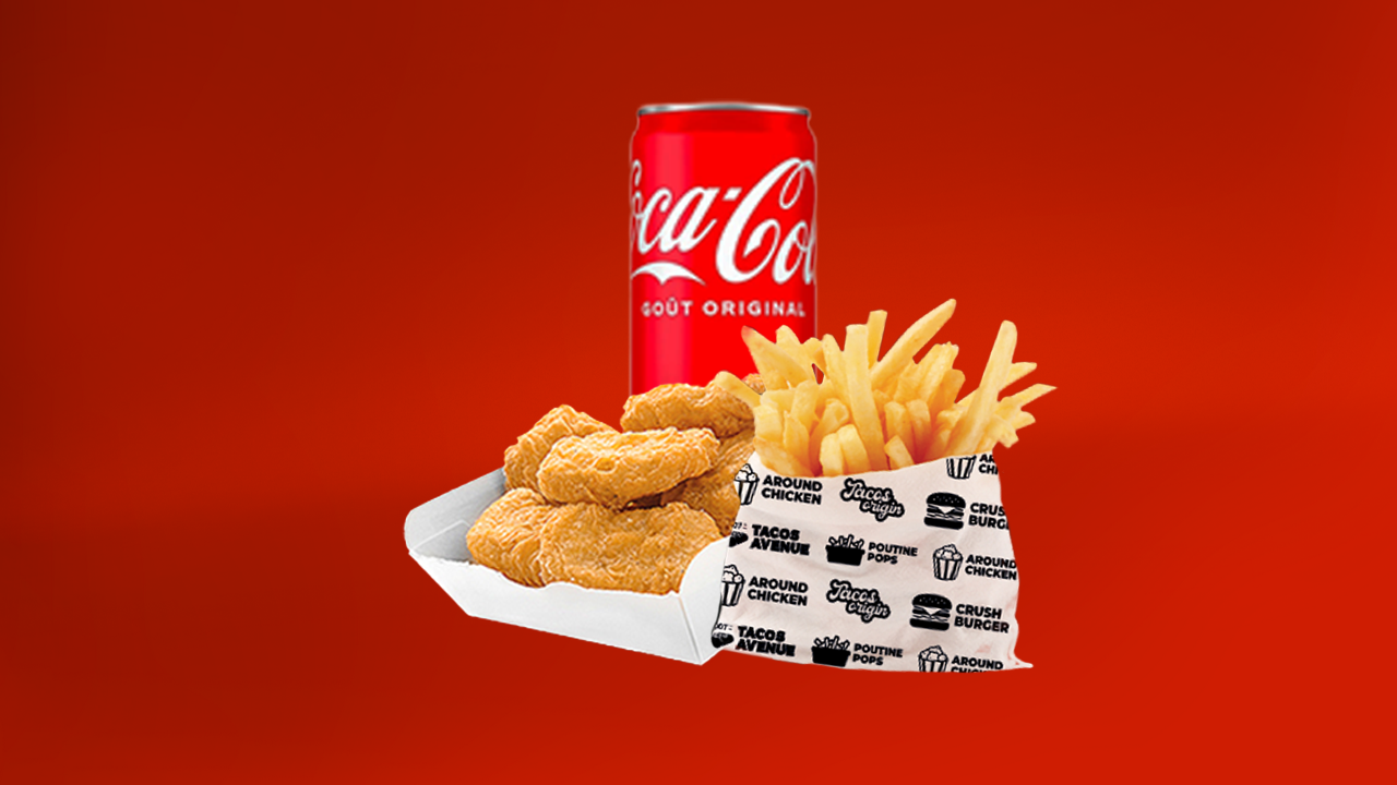 MENU 6 NUGGETS PETIT PRIX