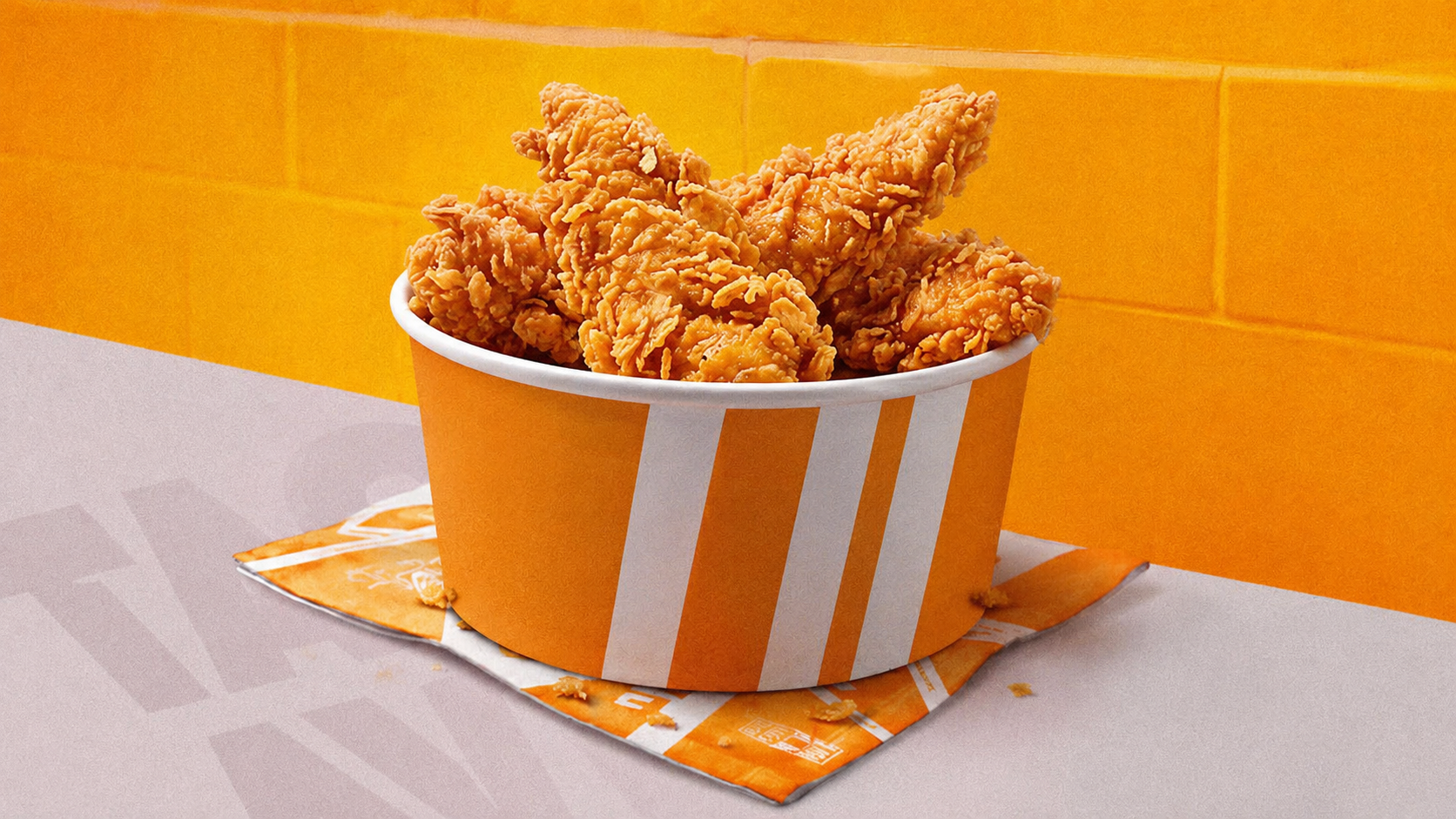 BUCKET 10 BIG TENDERS🔥