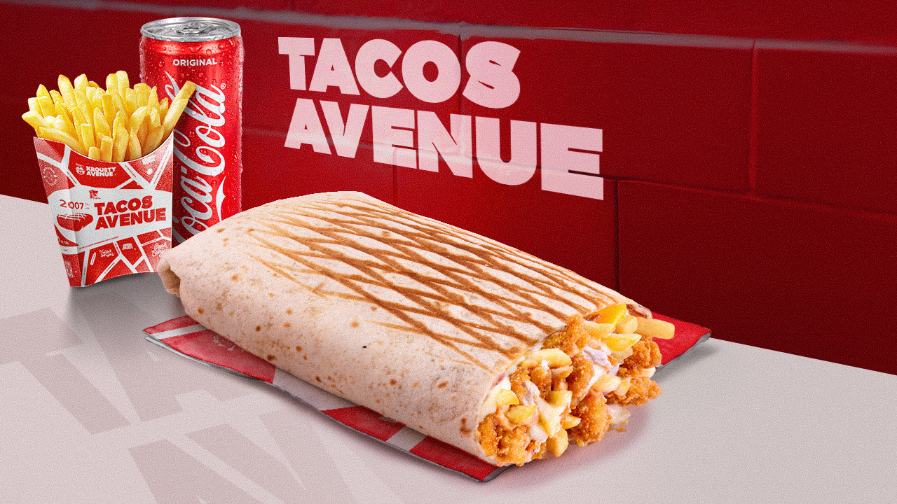 MENU MAXI TACOS Frite 🍟 Boisson 🥤