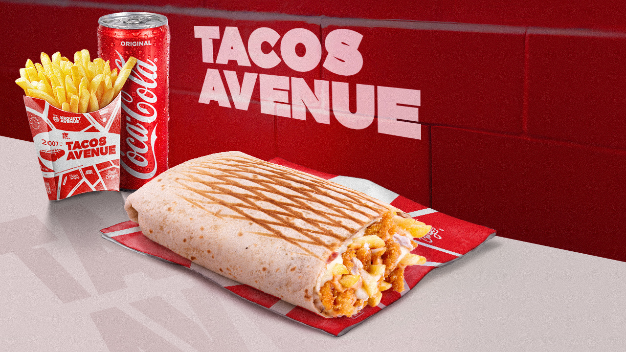 MENU SIMPLE TACOS Frite 🍟 Boisson🥤