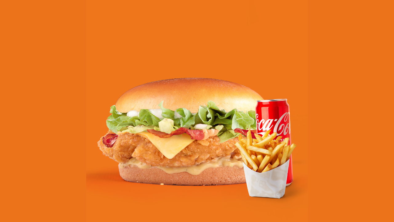 Around Crunchy bacon 🍔🍗
