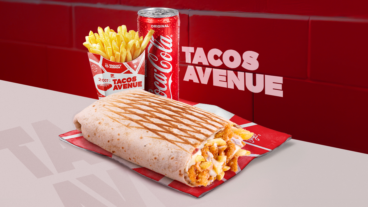 MENU SIMPLE TACOS Frite 🍟 Boisson🥤