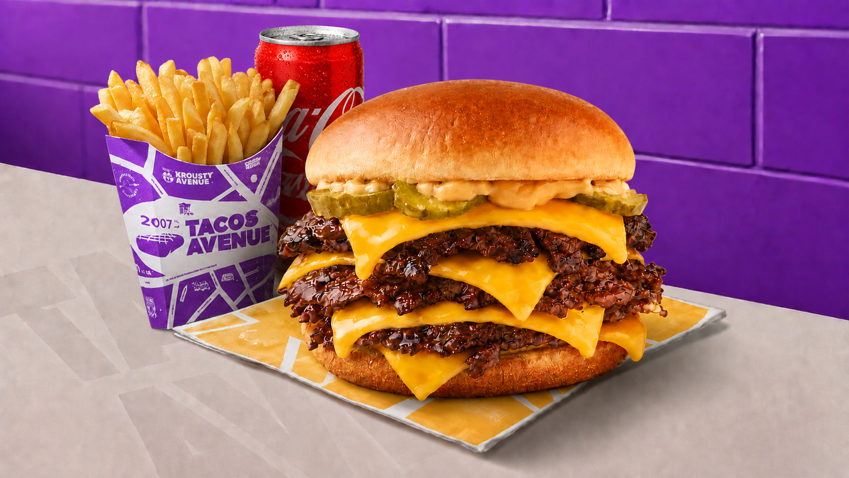 MENU TRIPLE SMASH 🍔🍟🥤