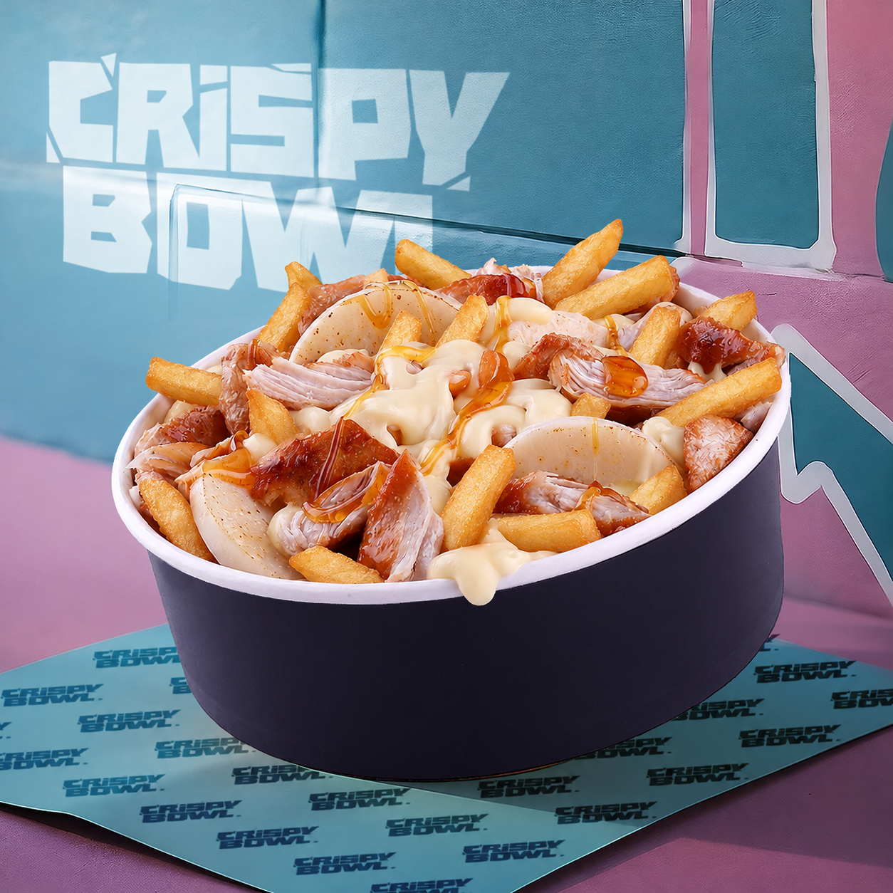 BOWL CHÈVRE & MIEL 🍯🍟