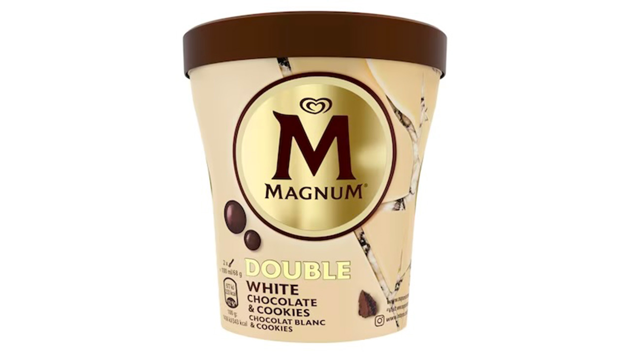 MAGNUM DOUBLE COOKIE CHOCOLAT BLANC 440ML