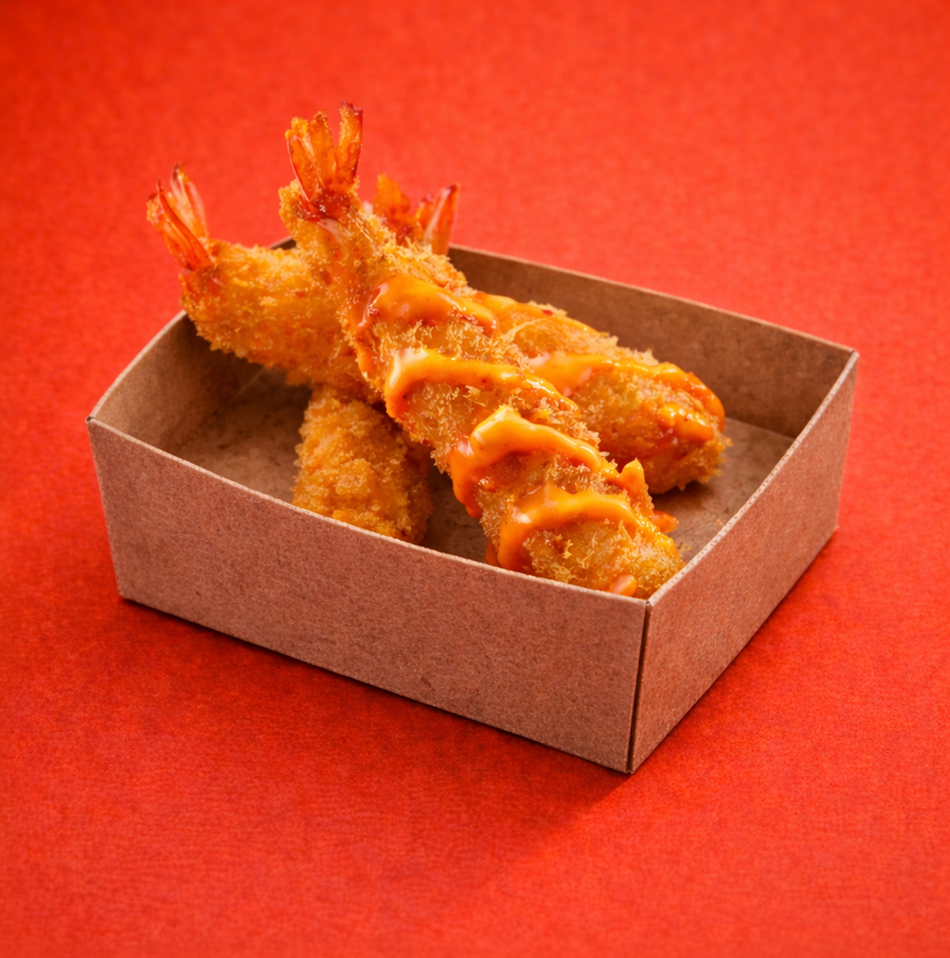 Crevettes au panko