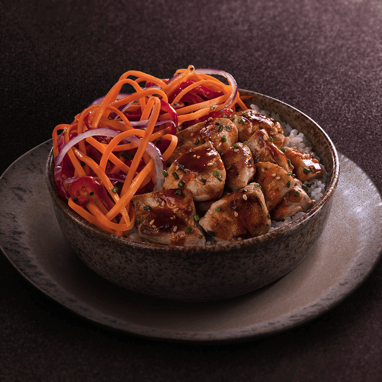 Côté Midi Donburi poulet grillé