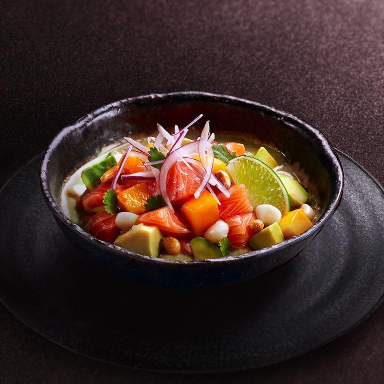Ceviche saumon