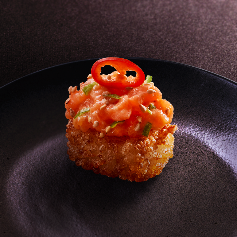 Crispy sushi saumon - 6 pièces