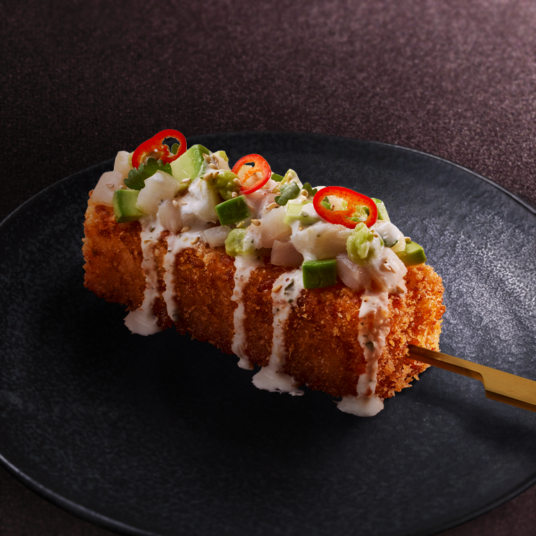 Corn dog Yellowtail