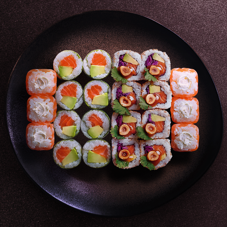 Rainbow Roll - 22 pièces